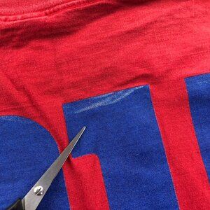 Reebok | Shirts | Reebok Men Nfl New York Giants Tshirt Xl Red Crewneck ...